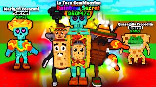 I got NEW LIMITED LA TACO COMBINASION in Roblox Steal a Brainrot!