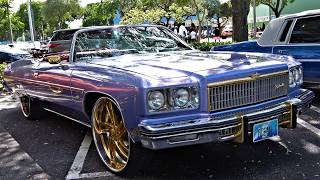 Donk Day 2025 Car Show Miami Florida: Big Rims, Donks, Amazing Cars