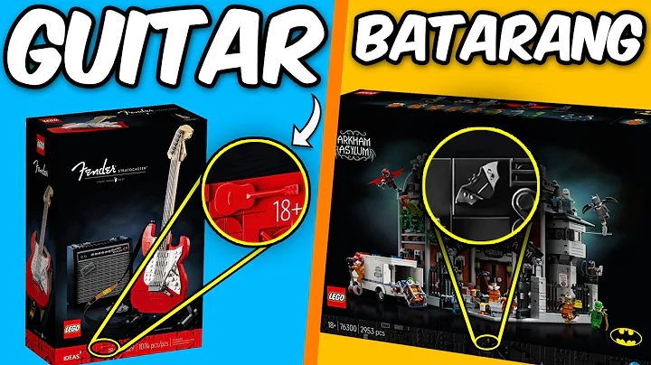 Hidden Details in LEGO Packaging you NEVER Noticed