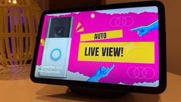 Installatiehandleiding voor Ring Doorbell en Echo Show 8 (zie wie er op Alexa is!)