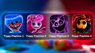 Poppy Playtime: Chapter 1 2 3 & 4 Full Gameplay & Walkthrough No Commentary | Poppy Playtime: 4