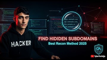 How to Find Hidden Subdomains Like a Pro | Bug Bounty Recon 2025