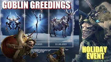 HOLIDAY EVENT - GOBLIN GREEDINGS -  FREE GIFTS & TREASURE GOBLINS HUNT | Diablo 4 Season 11