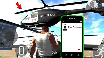Police Helicopter Cheat code in indian bike driving 3d🔥|indian bike driving 3d new update🤑|Igs gamer