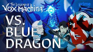 Vox Machina Fights The Blue Dragon | The Legend of Vox Machina | Clip | Prime Video