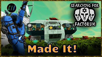 Getting Set Up On The Alien Planet | Space Engineers | The Search for Factorum E.35