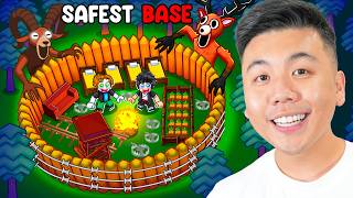 I Built The SAFEST BASE on 99 Nights in the Forest! (Ft Koopekool)