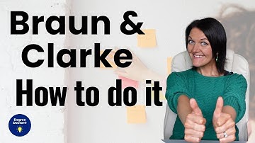 Thematic analysis in qualitative research - example of Braun and Clarke’s six stage process