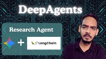 ⚡ Building a Research Agent Using DeepAgent | Langchain + Google Gemini