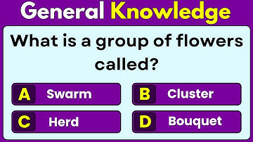 Only 1% Can Pass This Mind-Twisting GK Quiz! | General knowledge Quiz | GK Facts | Educate With Joy