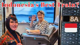 Executive Train Ride in STYLE to Jakarta Indonesia! 🇮🇩