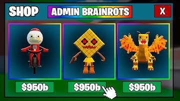 Steal The Brainrot, But You Can BUY OWNER BRAINROTS.. (ALL SECRET CODES)