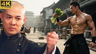【 Kung Fu Movie】狂妄日軍擂台囂張跋扈，誰知挑菜工竟是中国功夫高手，三拳橫掃全場！#李連傑 #太极拳 #动作片 #kungfu #電影 #中国功夫 #甄子丹 #李连杰 #中國電視劇