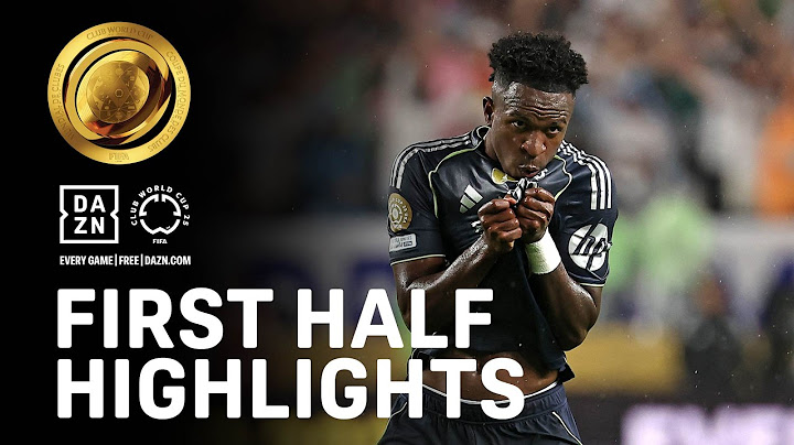 Vini Jr. DOMINATES For Real Madrid Early Vs FC Salzburg | FIFA Club World Club First Half Highlights