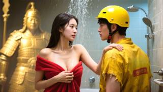 King delivers, pulls CEO’s towel! She spots dragon tattoo: Can’t pay? Use your dragon to repay!