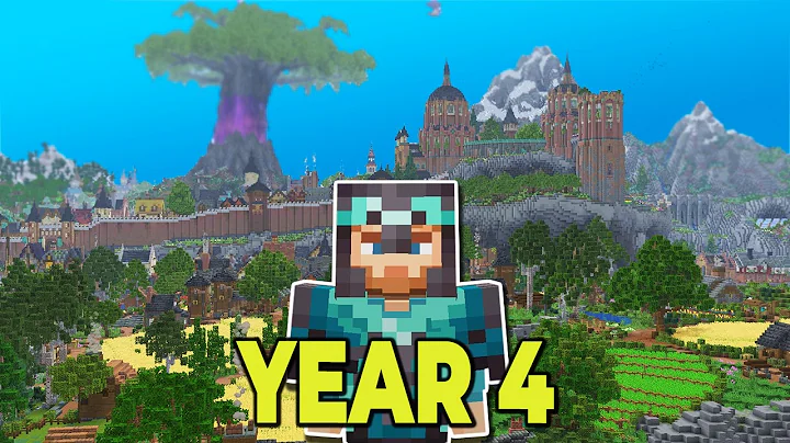 I Survived 4 YEARS in Hardcore Minecraft [FULL WORLD TOUR]