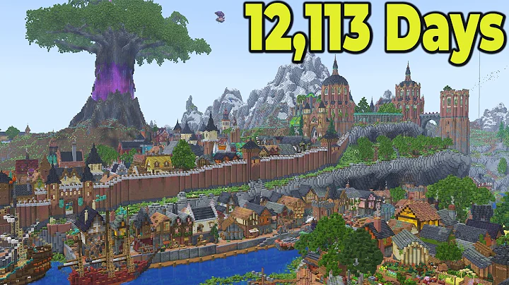 I've spent 4 YEARS Building this Minecraft World in Hardcore