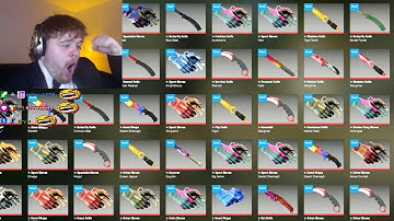 175x CS2 GOLD Tradeups (world record)