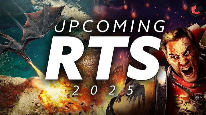 Upcoming RTS games from not-E3 2025!