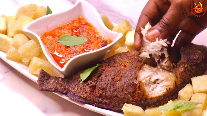 How to make juicy fried fish and soft yam