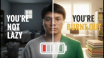 You’re Not Lazy - You’re Burnt Out (Therapist Explains Why)