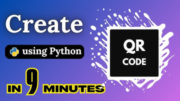 Create QR Code Generator in 9 minutes | Python Project