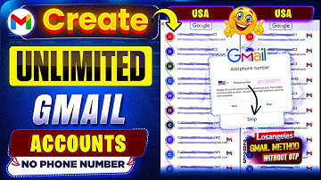 Unlimited Gmail Account Without Phone Verification | Unlimited Gmail Create Method 2025 Create Gmail