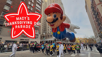 2025 Macys Thanksgiving Day Parade in New York City 4K [FULL]