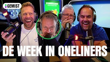 Rob Scheepers met een ijzersterke Week in Oneliners | 538 Gemist