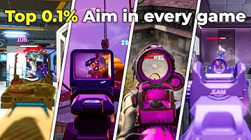 Aiming in every FPS.
