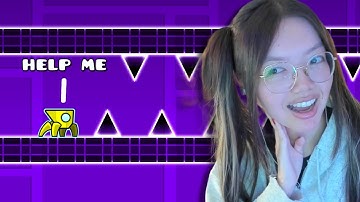 Build a Challenge in 10 Minutes… Try to BEAT It (Geometry Dash)