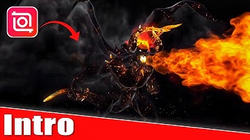 Dragon Fire YouTube Intro | How To Make 3D Intro For YouTube (मोबाइल से) | Intro kaise Banaye