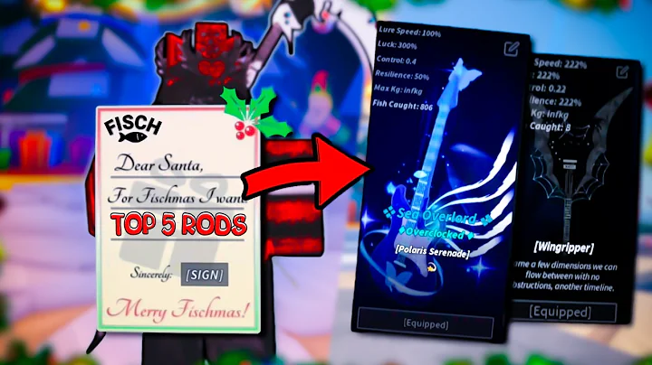 5 BEST ADMIN ROD to Wish For FISCHMAS in FISCH (Roblox)
