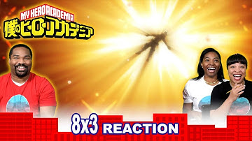 My Hero Academia 8x3 THE FINAL BOSS IS HERE!!! - GROUP REACTION!!!