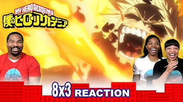 My Hero Academia 8x3 THE FINAL BOSS IS HERE!!! - GROUP REACTION!!!