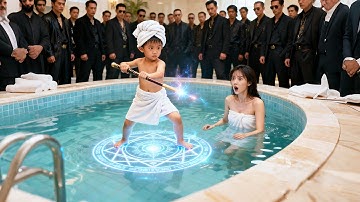 3歲柔弱男孩竟是天生神力，為保護親媽覺醒武魂，三拳兩腳幹翻所有人！#短劇 #逆襲 #萌娃 #親情