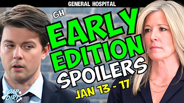 General Hospital Early Edition Spoilers Jan 13-17: Michael’s Last Words & Carly’s Rage Consumes Her