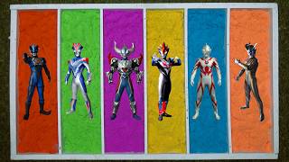 Ultraman Toys: Ultraman Geede Magnif, Ultraman Victory, Ultraman Belial, Ultraman Zero & Gruebe