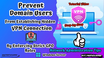 Stop Any VPN Apps with Group Policy – Psiphon3 Fully Blocked | Windows Server [ Full Tutorial ]👍