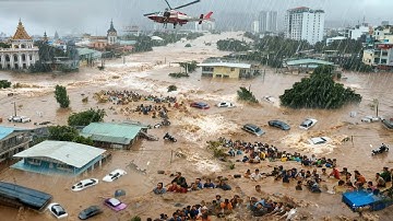 Chaos in Vietnam WEER — meer dan 420.000 mensen ontheemd terwijl dodelijke overstromingen en aard...