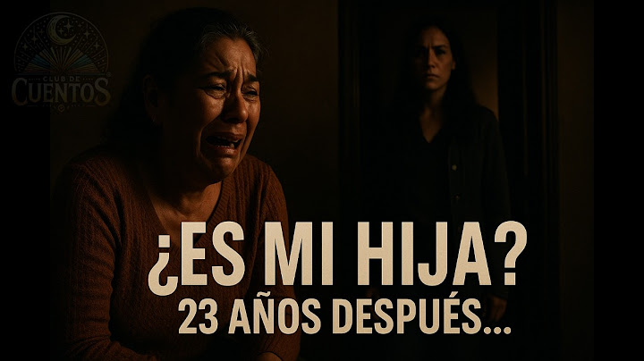23 Años Después Alguien Tocó la Puerta  / RELATOS PARA ADULTOS MAYORES