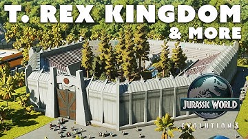 🔲 MOVIE RECREATIONS & More | Jurassic World Evolution 3 Best Workshop Builds