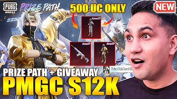 New PMGC Prize Path | New PMGC Lucky Spin Crate Opening | PMGC S12K | Prize Path PUBG MOBILE | BGMI
