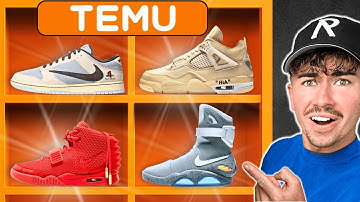 Can I build a $10,000 Sneaker Collection only using TEMU?