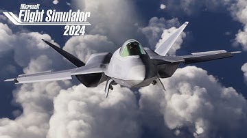 Microsoft Flight Simulator 2024 | Northrop F-23A Black Widow II | Blasting Through The Mach Loop