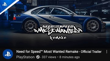 Need for Speed: Most Wanted Remake - First Trailer | Electronic Arts | PS5 | Concept
