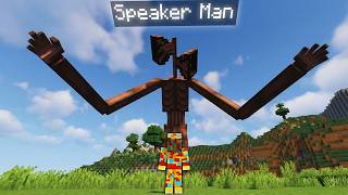 If Speaker Man Played Minecraft Survival