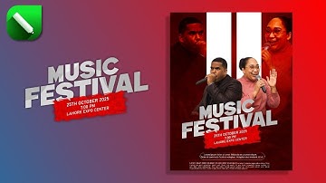 "Maak deze schitterende poster voor een muziekfestival in CorelDRAW (stap voor stap)"