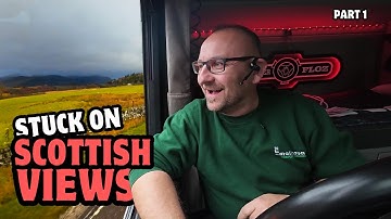 Brede(re) lading op Schotse wegen (deel 1) ✔ Trucker FLOZ ✔ [4K]