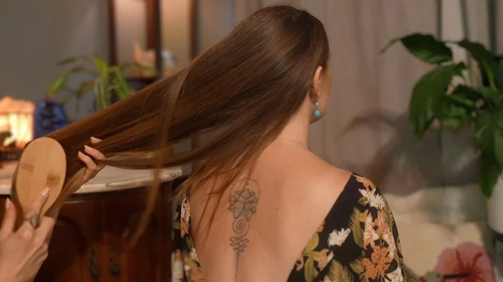 ASMR✨4 HOURS of Tingly Hair Play & Back Scratching for Deep Relaxation (Whispered, Real Person ASMR)